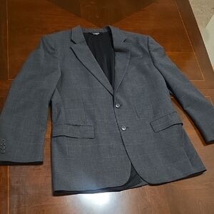 Jos. A. Bank Charcoal Gray Windowpane Suit